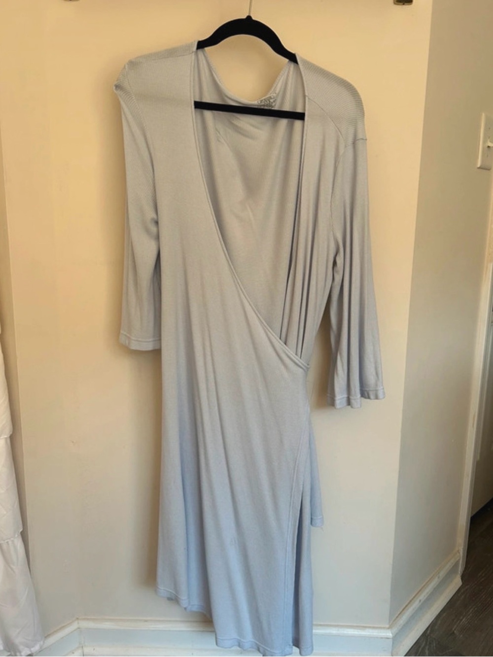 Caden Lane Ribbed Maternity and Postpartum Robe - One Size Fits Most